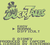 DuckTales (GB)   © Capcom 1990    1/3