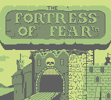 Fortress Of Fear: Wizards & Warriors X (GB)   © Nintendo 1990    1/3