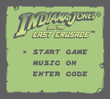 Indiana Jones And The Last Crusade: The Action Game (GB)   © Ubisoft 1994    1/3