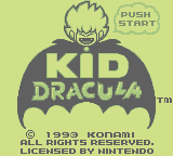 Kid Dracula (GB)   © Konami 1993    1/3