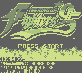 The King Of Fighters '95 (GB)   © Laguna 1996    1/3