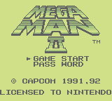Mega Man II (1991) (GB)   © Capcom 1991    1/3