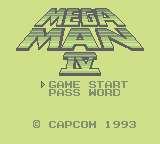Mega Man IV (1993) (GB)   © Laguna 1993    1/3