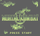 Mortal Kombat II (GB)   © Acclaim 1994    1/3