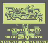 Power Racer (GB)   © Tecmo 1990    1/3