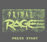 Primal Rage (GB)   © Time Warner 1995    1/3