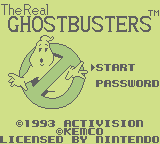 The Real Ghostbusters (1993) (GB)   © Activision 1993    1/3