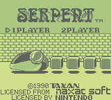 Serpent (GB)   © Taxan 1990    1/3