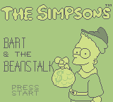 The Simpsons: Bart & The Beanstalk (GB)   © Acclaim 1994    1/3