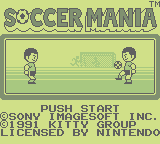 Soccer Mania (GB)   © Sony Imagesoft 1990    1/3