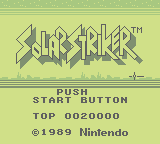 Solar Striker (GB)   © Nintendo 1990    1/3