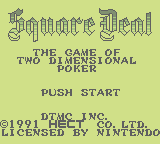 Square Deal (GB)   © DTMC 1990    1/3