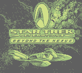 Star Trek Generations: Beyond The Nexus (GB)   © GameTek 1994    1/3
