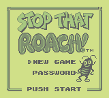 Stop That Roach! (GB)   © KOEI 1994    1/3
