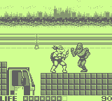 Teenage Mutant Ninja Turtles: Fall Of The Foot Clan (GB)   © Konami 1990    3/3