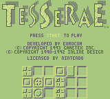 Tesserae (GB)   © GameTek 1993    1/3