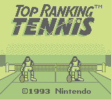 Top Ranking Tennis (GB)   © Nintendo 1993    1/3