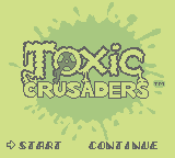 Toxic Crusaders (GB)   © Bandai 1992    1/3