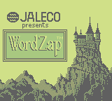 WordZap (GB)   © Jaleco 1992    1/3