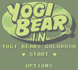 Yogi Bear's Gold Rush (GB)   © GameTek 1994    1/3