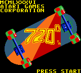 720 Degrees (GBC)   © Midway 1999    1/3