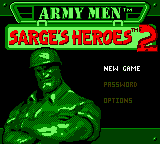 Army Men: Sarge's Heroes 2 (GBC)   © 3DO 2000    1/4