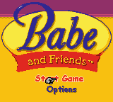 Babe And Friends (GBC)   © Crave 1999    1/3