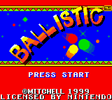Ballistic (GBC)   © Infogrames 1999    1/3