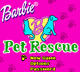 Barbie: Pet Patrol (GBC)   © Mattel 2001    1/3