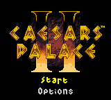 Caesars Palace II (GBC)   © Interplay 1999    1/3