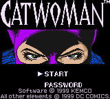 Catwoman (GBC)   © Kemco 1999    1/3
