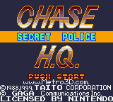 Chase H.Q.: Secret Police (GBC)   © Gaga Interactive 1999    1/5