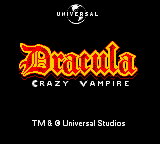 Dracula Crazy Vampire (GBC)   © Cryo Interactive 2001    1/3