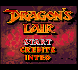 Dragon's Lair (GBC)   © Capcom 2001    1/3