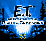 E.T.: Digital Companion (GBC)   © NewKidCo 2001    1/3