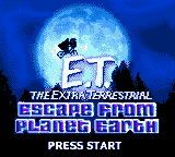 E.T.: Escape From Planet Earth (GBC)   © NewKidCo 2001    1/3