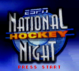 ESPN National Hockey Night (GBC)   © Konami 2001    1/3