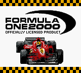 Formula One 2000 (GBC)   © Take-Two Interactive 2000    1/3