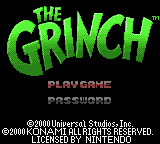 The Grinch (GBC)   © Konami 2000    1/3