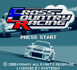 Cross Country Racing (GBC)   © Konami 1999    1/3
