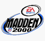 Madden NFL 2000 (GBC)   © THQ 1999    1/3