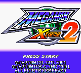 Mega Man Xtreme 2 (GBC)   © Capcom 2001    1/3