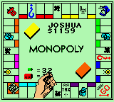 Monopoly (1999 Sculptured) (GBC)   © Majesco 1999    3/3