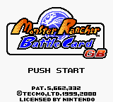 Monster Rancher Battle Card GB (GBC)   © Tecmo 1999    1/3