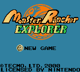 Monster Rancher Explorer (GBC)   © Tecmo 2000    1/3