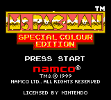 Ms. Pac-Man: Special Colour Edition (GBC)   © Acclaim 1999    1/3