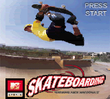 MTV Sports: Skateboarding (GBC)   © THQ 2000    1/3