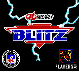 NFL Blitz (GBC)   © Midway 1998    1/3