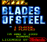 NHL Blades Of Steel (GBC)   © Konami 1999    1/3