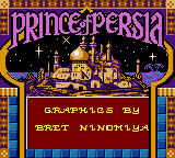 Prince Of Persia (GBC)   © Red Orb 1999    1/3